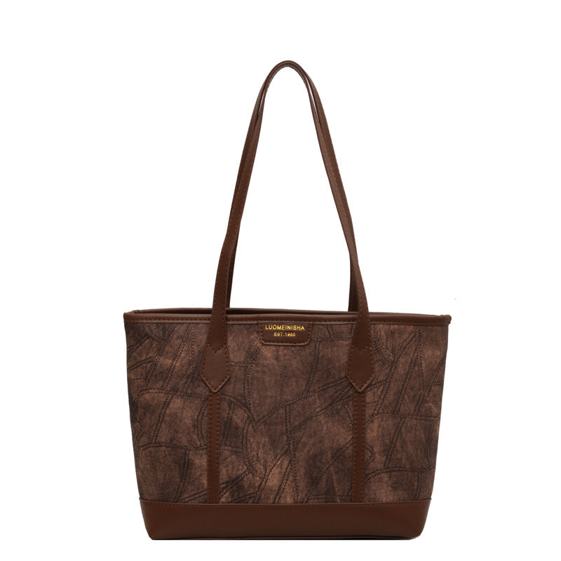 ๐ The Coastal Denim Tote|All-Match Casual Large Capacity Shoulder Bag