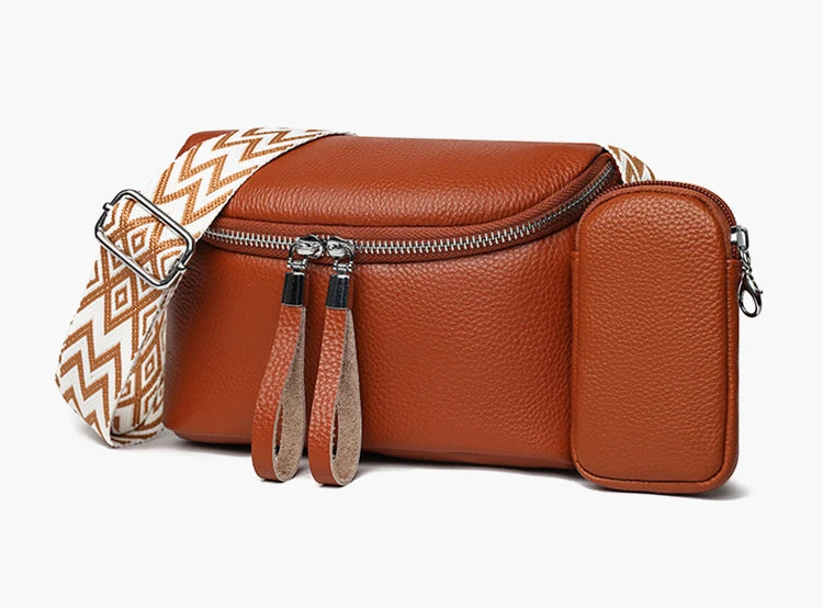 Genuine Leather Shoulder & Crossbody Bag