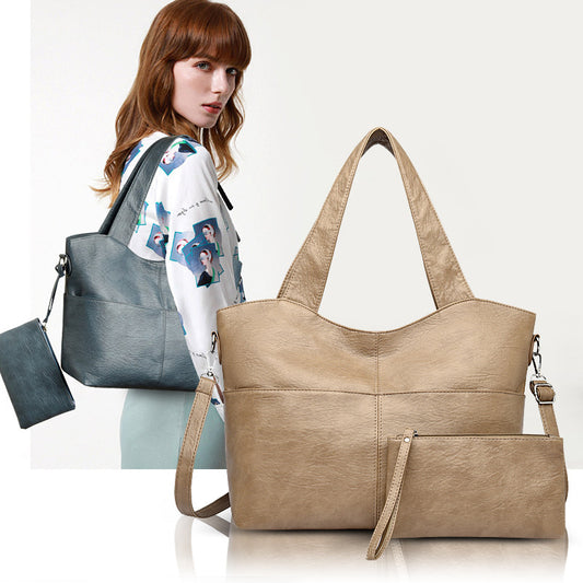 Minimalist Retro Crossbody Bag Set for Women – Stylish Everyday Matching Shoulder Bag Duo