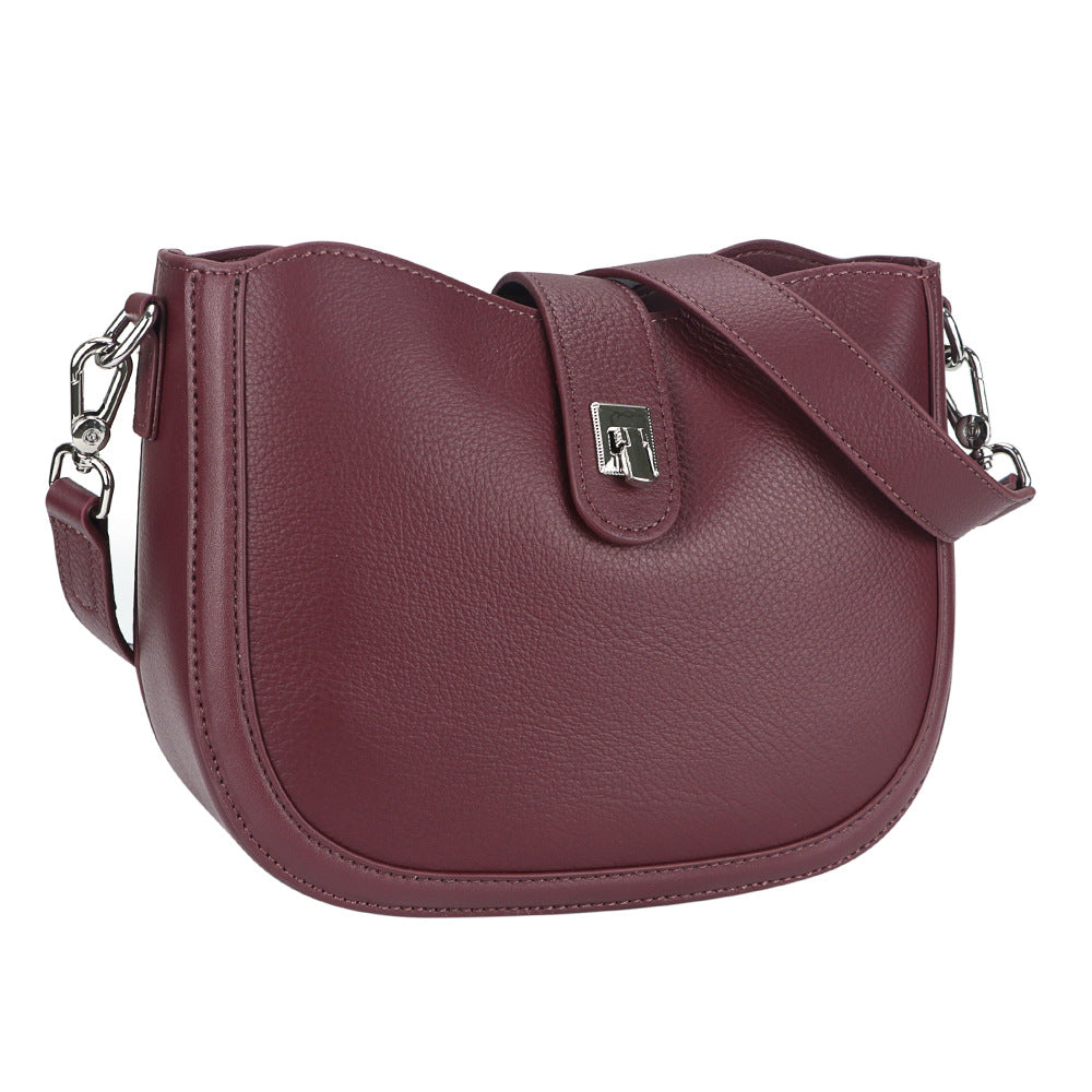 🌸 Genuine Leather Vintage Saddle Crossbody Bag 🌸