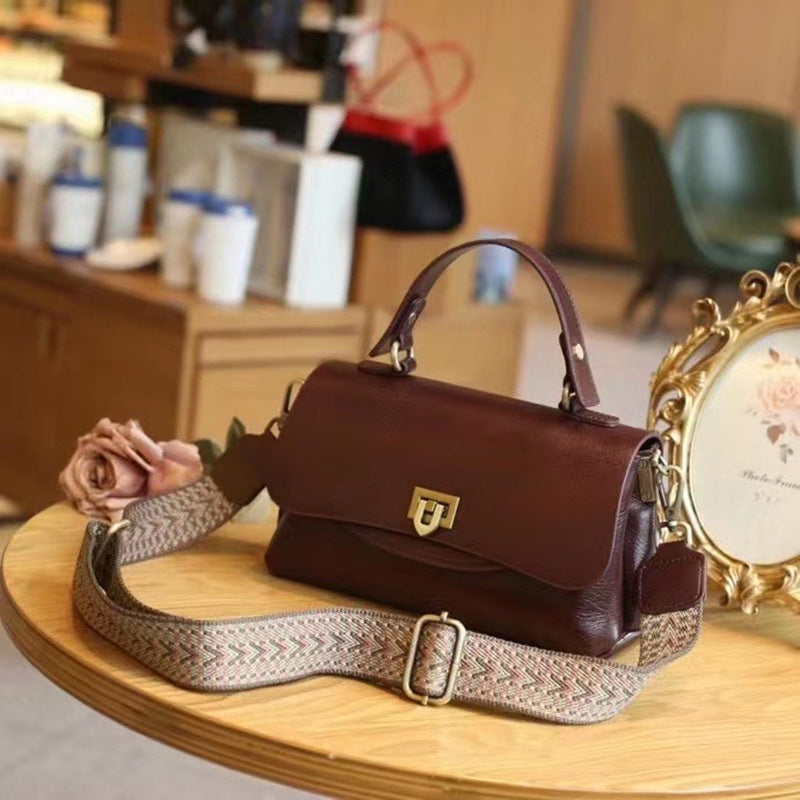 👜 Retro Fashion Multi-bag Leather Handbag