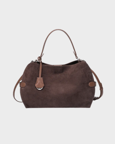 👜Genuine Deer Suede Brushed Leather Crossbody Bag Versatile