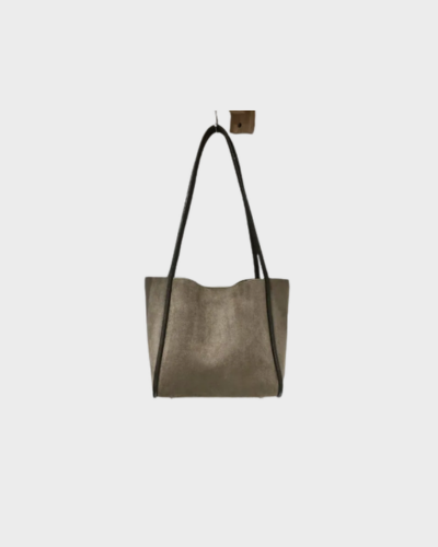 🌿 The Sienna Suede Tote | Minimal Casual Shoulder Bag for Everyday Chic 🤎