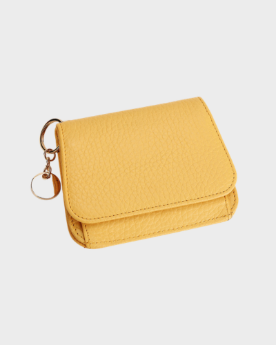 ✨ Cute Cowhide Leather Coin Purse