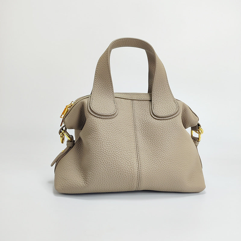 ✨  LuxeCarry™ Genuine Leather Tote – Built for Work, Styled for Life