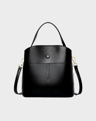 Elegant Quiet Luxury Tote Bag 🌸 | Minimal Chic Genuine Leather Shoulder Bag | Everyday Fashion Handbag for Work & Travel High-end Niche Fashion Tote Bag