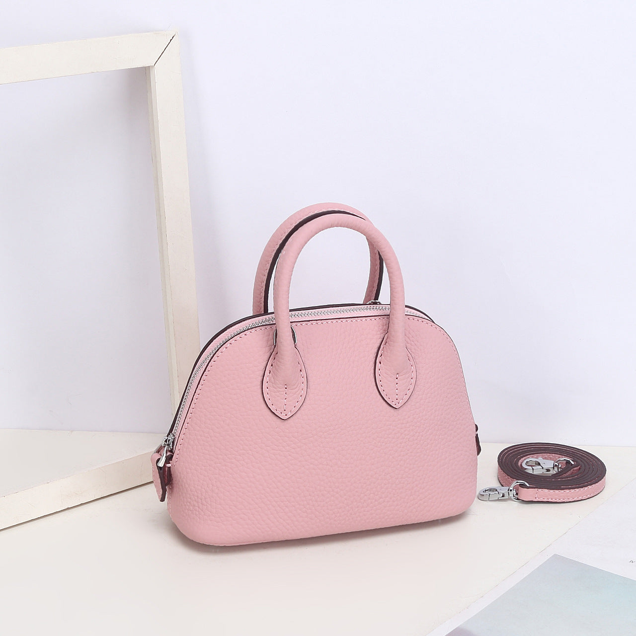 🔥Women's Crossbody Genuine Leather Simple Shoulder Bag