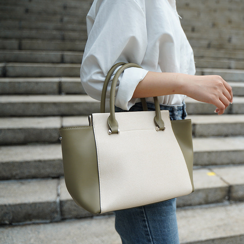 🌸✨ Luxe Genuine Cowhide Tote Bag ✨🌸