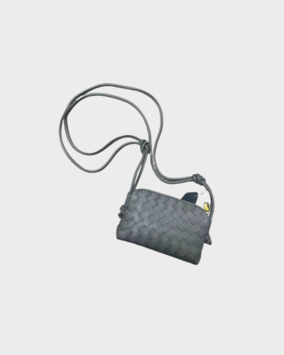 🌷 Leather Women's Bag Cowhide Bag Woven Small Square Bag