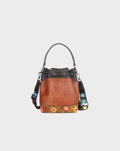 👜 Womens First-layer Cowhide Shoulder And Crossbody Bag