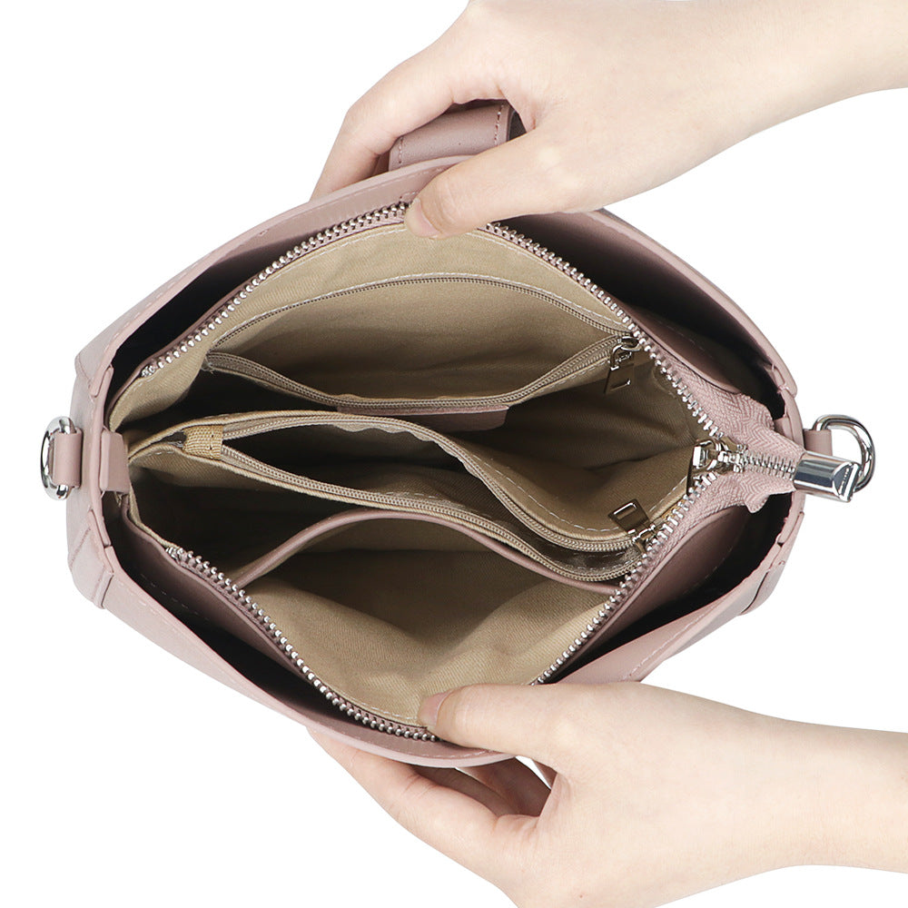 🌸 Genuine Leather Vintage Saddle Crossbody Bag 🌸