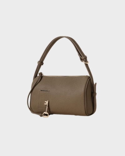 🌸 Genuine Leather Cylinder Casual Fashion Shoulder Crossbody Bag