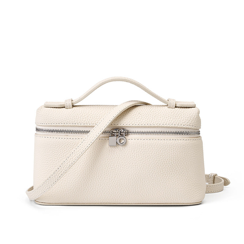 🌸✨  Genuine First-Layer Cowhide leather Box Messenger Bag ✨🌸