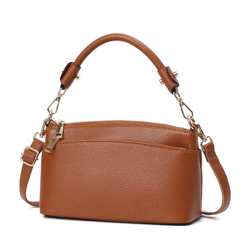 Leather Shoulder Bag – Effortless Everyday Style