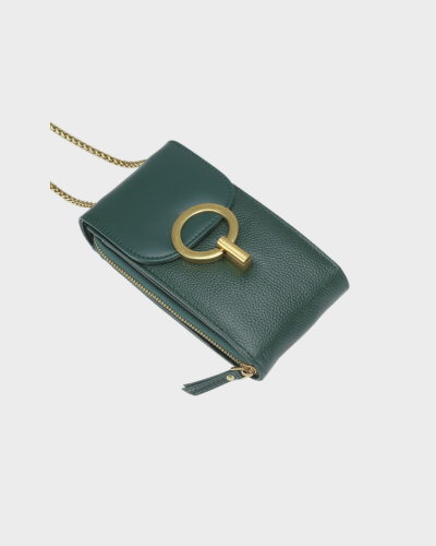 Mobile Phone Bag Vertical Female Chain Cross-Body Bag Real Cowhide
