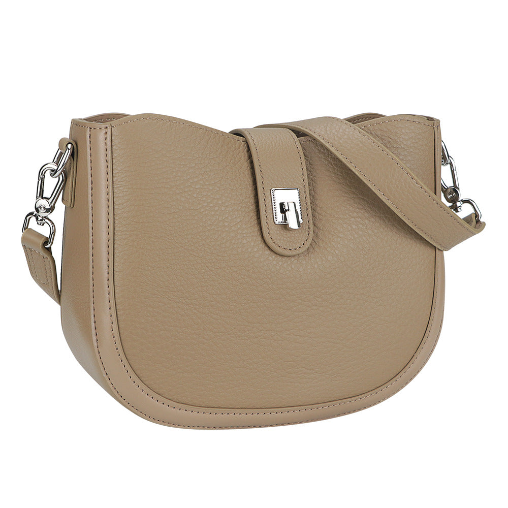 🌸 Genuine Leather Vintage Saddle Crossbody Bag 🌸