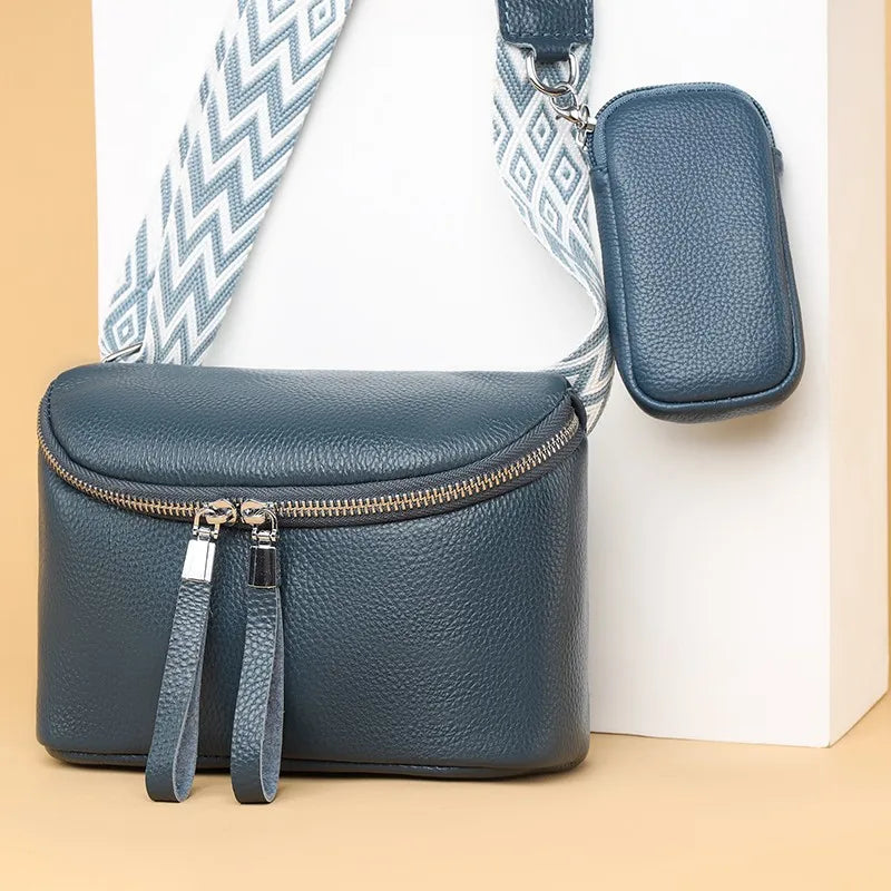 Genuine Leather Shoulder & Crossbody Bag