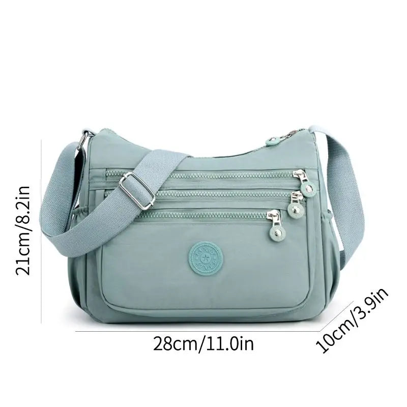 Soft Nylon Shoulder &amp; Crossbody Bag