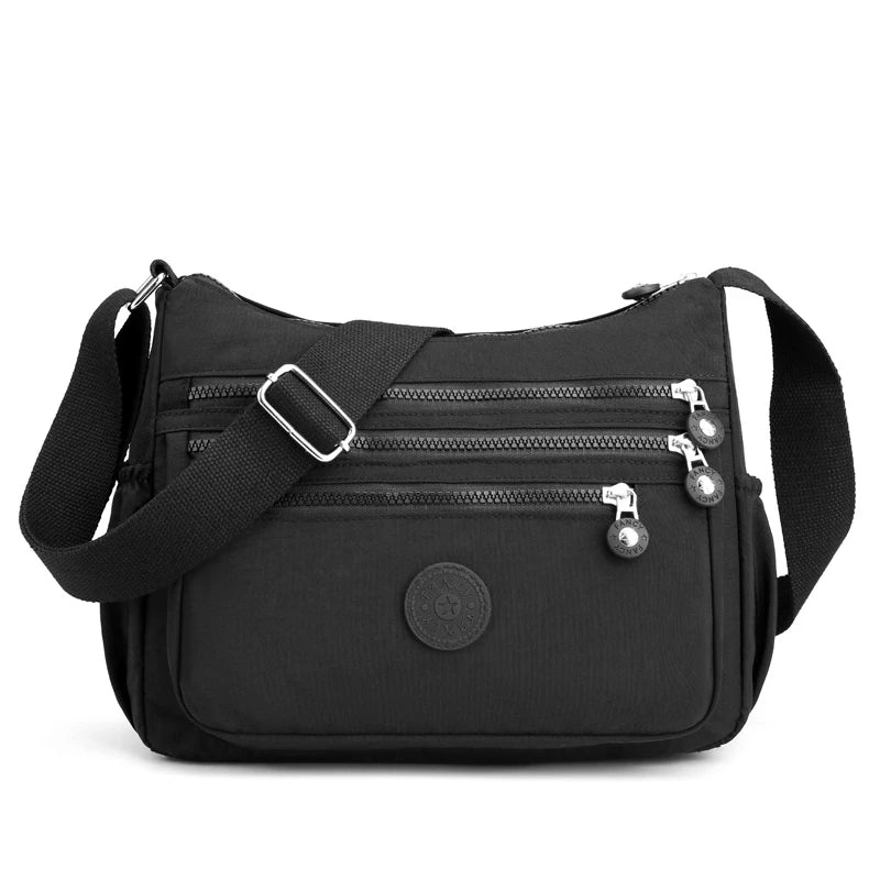 Soft Nylon Shoulder &amp; Crossbody Bag