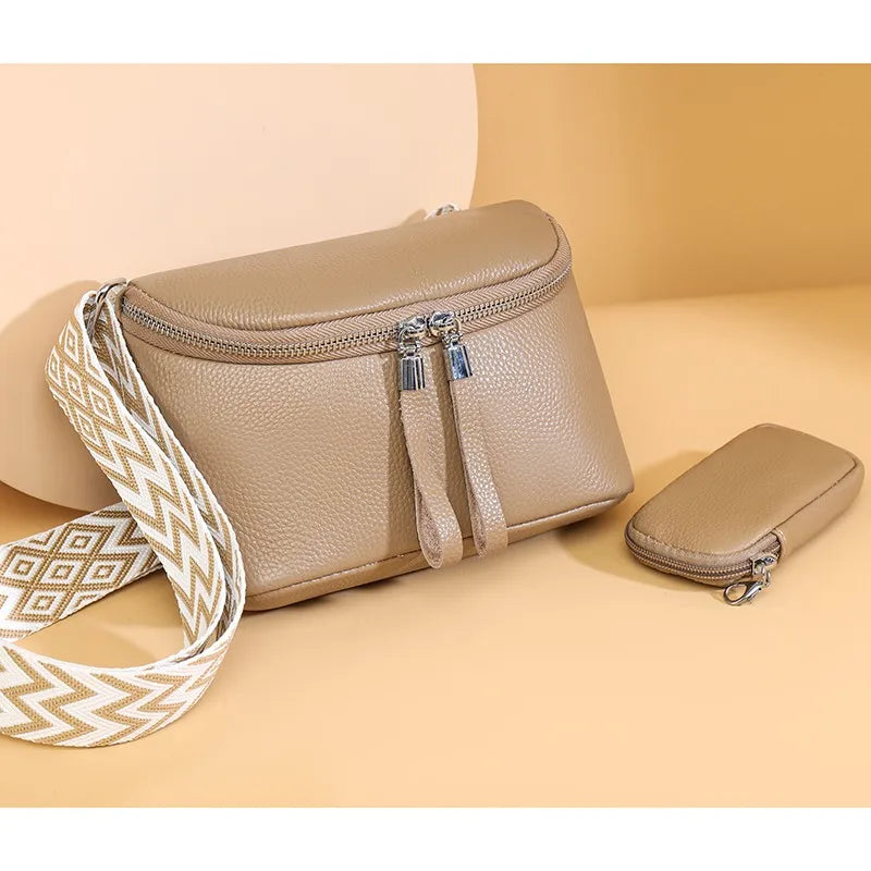 Genuine Leather Shoulder & Crossbody Bag