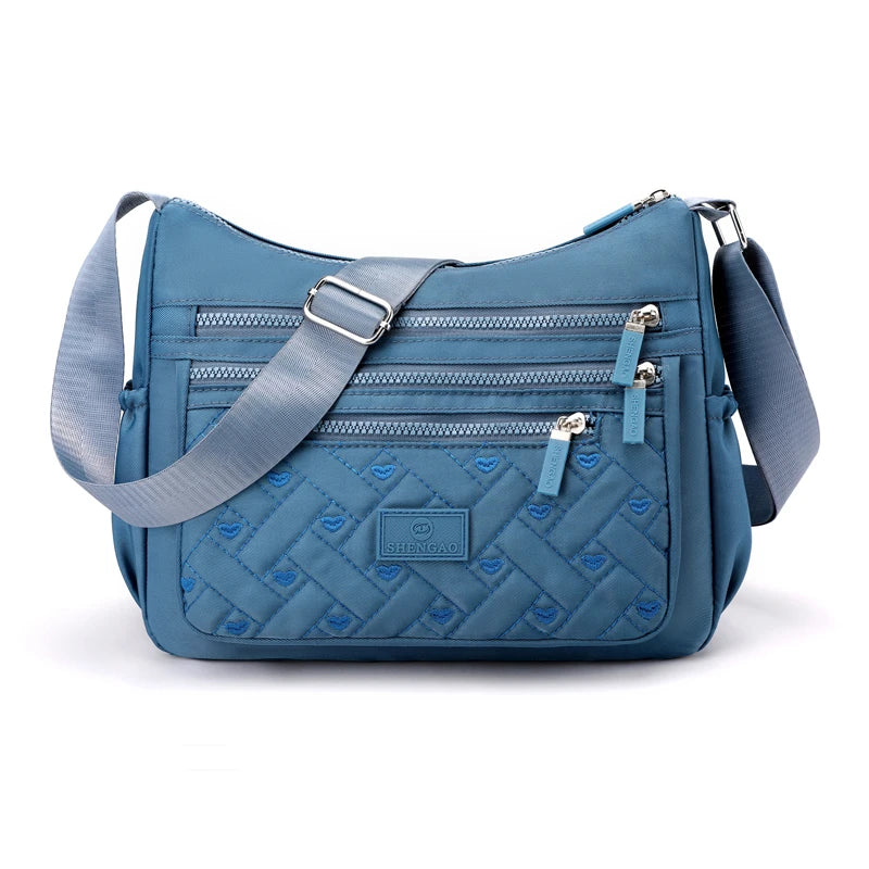 Soft Nylon Shoulder &amp; Crossbody Bag