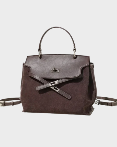 Bestselling Genuine Leather Handbag Niche-style Backpack