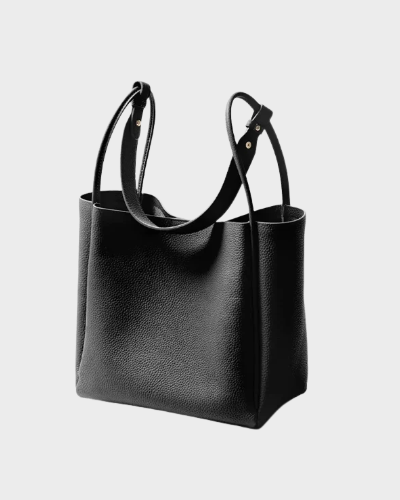 Large Capacity Leather Shoulder Crossbody Handbag