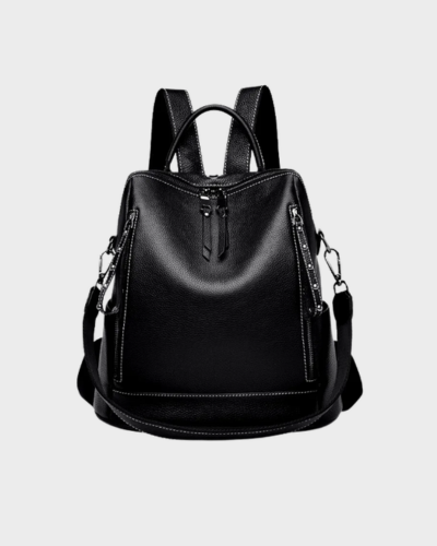 Genuine Top-Layer Cowhide Leather Backpack