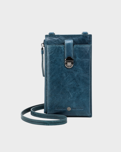 Genuine Cowhide Leather Phone Crossbody Bag