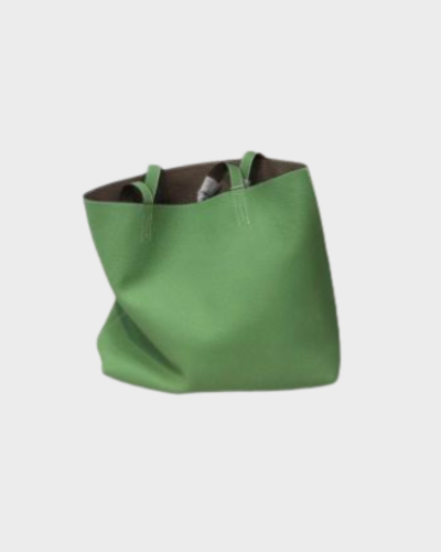 Double-sided Head Layer Cowhide Tote Bag Large Capacity