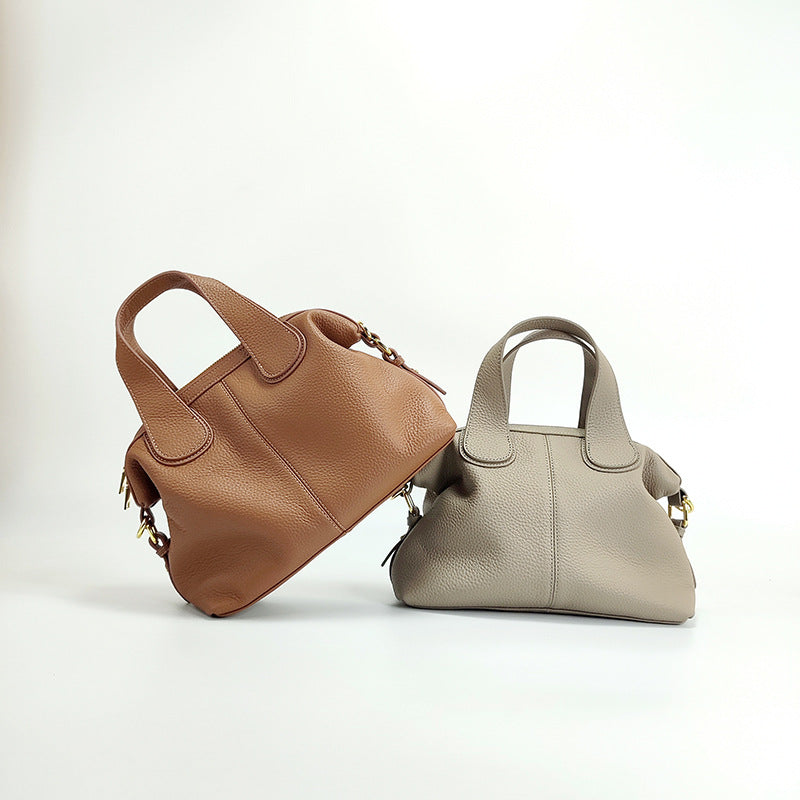 ✨  LuxeCarry™ Genuine Leather Tote – Built for Work, Styled for Life
