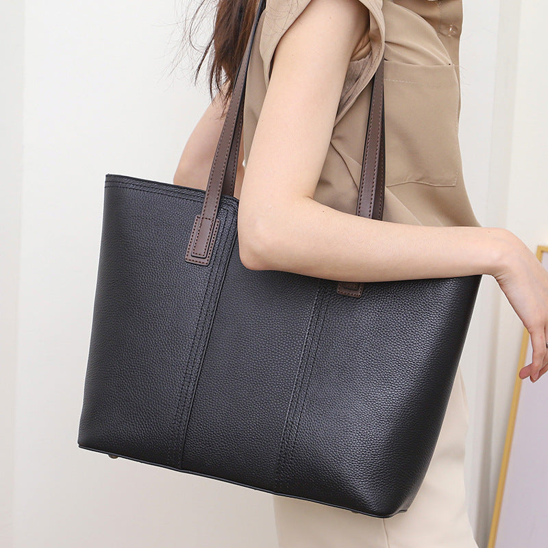 ✨ Elegant Work & Travel Shoulder Bag • Timeless Everyday Leather Handbag ✨
