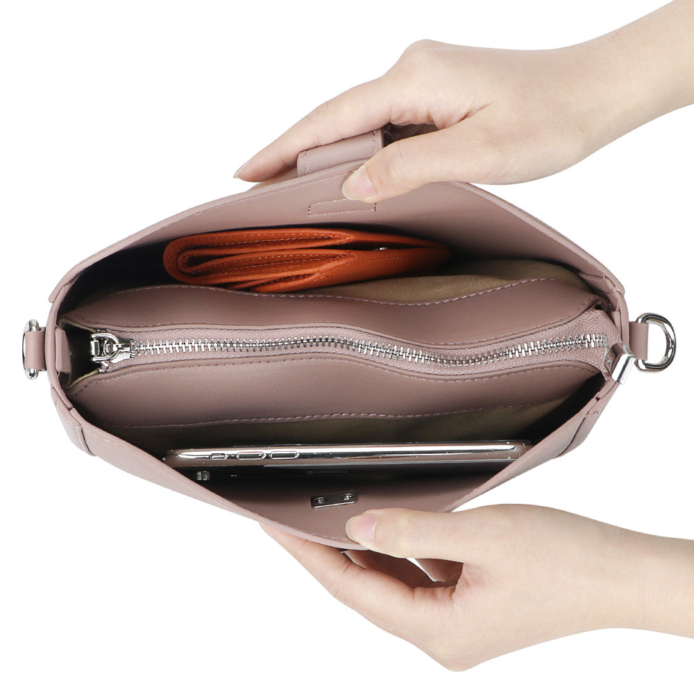 🌸 Genuine Leather Vintage Saddle Crossbody Bag 🌸