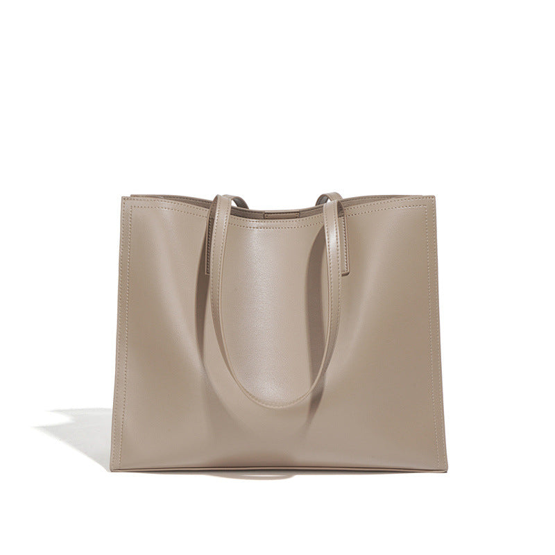 ✨ The Willow Cowhide Tote| Cowhide Leather Commuter Shoulder Bag 🤎