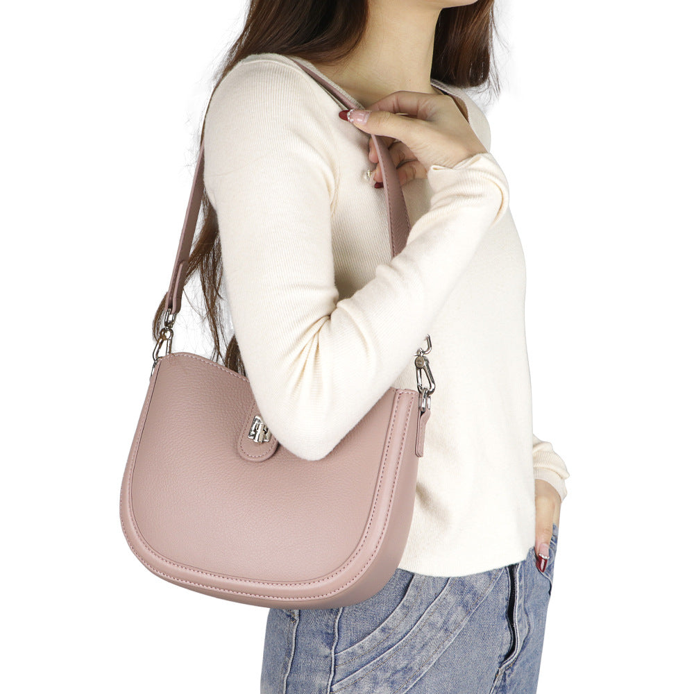 🌸 Genuine Leather Vintage Saddle Crossbody Bag 🌸