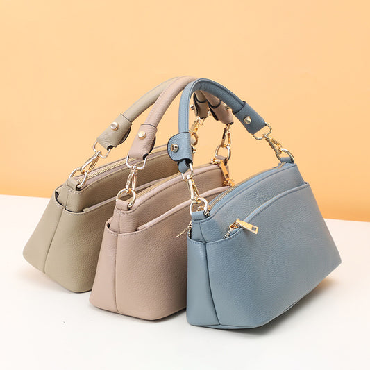 Leather Shoulder Bag – Effortless Everyday Style